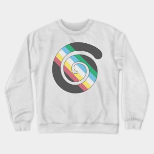 Crazy/Mad (Toki Pona, Disability Pride Flag) Crewneck Sweatshirt